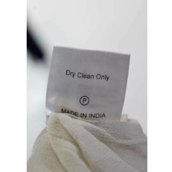 Love Sam Long Sleeve Cream Embroidered Blouse BOHO - Picture 5 of 6